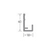 Startprofiel verticale bekleding 40 x 18 mm / 6 meter lengte