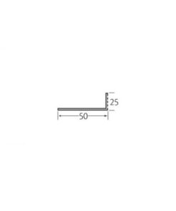 Vinyplus ventilatieprofiel 50x25x2,0 mm 