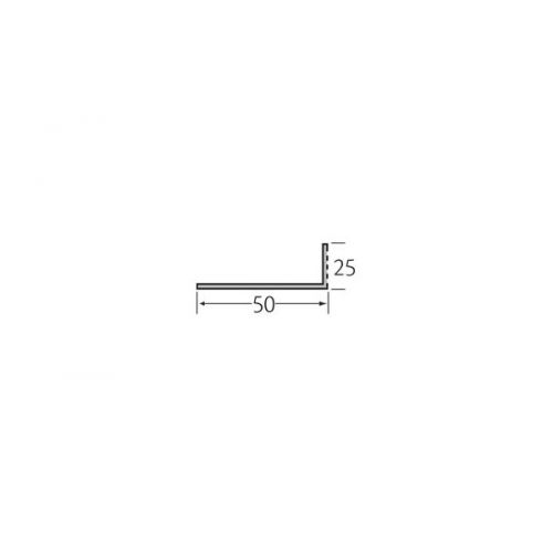 Vinyplus ventilatieprofiel 50x25x2,0 mm 
