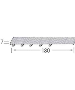 Wooddesign Stootvoegverbinding 180 mm