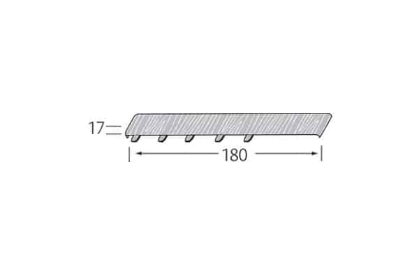 Wooddesign Stootvoegverbinding 180 mm