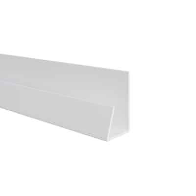 Eurotexx eindprofiel 19mm wit