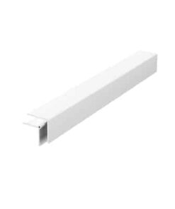 Eurotexx Hoekprofiel 2-delig 17 mm inwendig wit