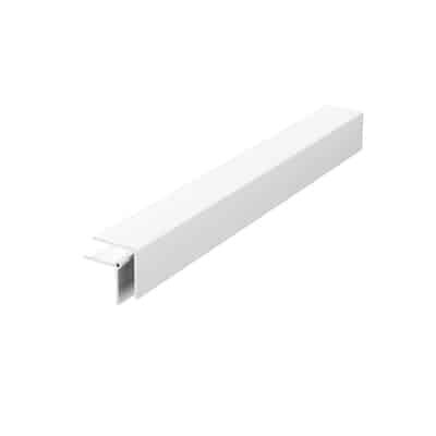 Eurotexx Hoekprofiel 2-delig 17 mm inwendig wit
