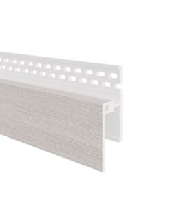 2-delig ventilatie afsluitprofiel sheffield eiken wit