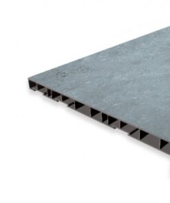 Milinboard steenlook vensterbank van kunststof hebben een mooie exclusieve look en zijn bijna niet van echt natuursteen te onderscheiden. De vensterbanken zijn bijzonder duurzaam, krasvast en stevig dankzij de oersterke melamine-toplaag.