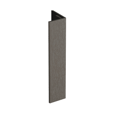 Keralit verlengd eindprofiel 17x44mm