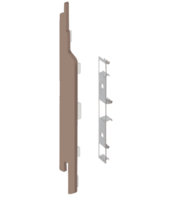 Keralit Eindkap + connector links 143 mm