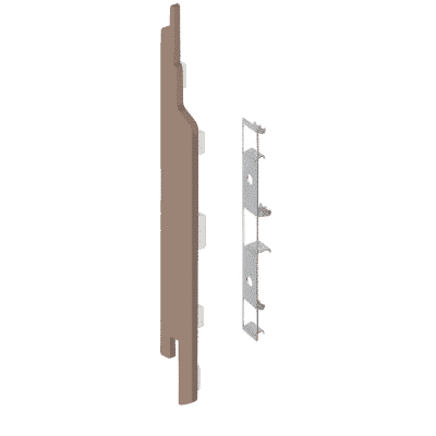 Keralit Eindkap + connector links 143 mm
